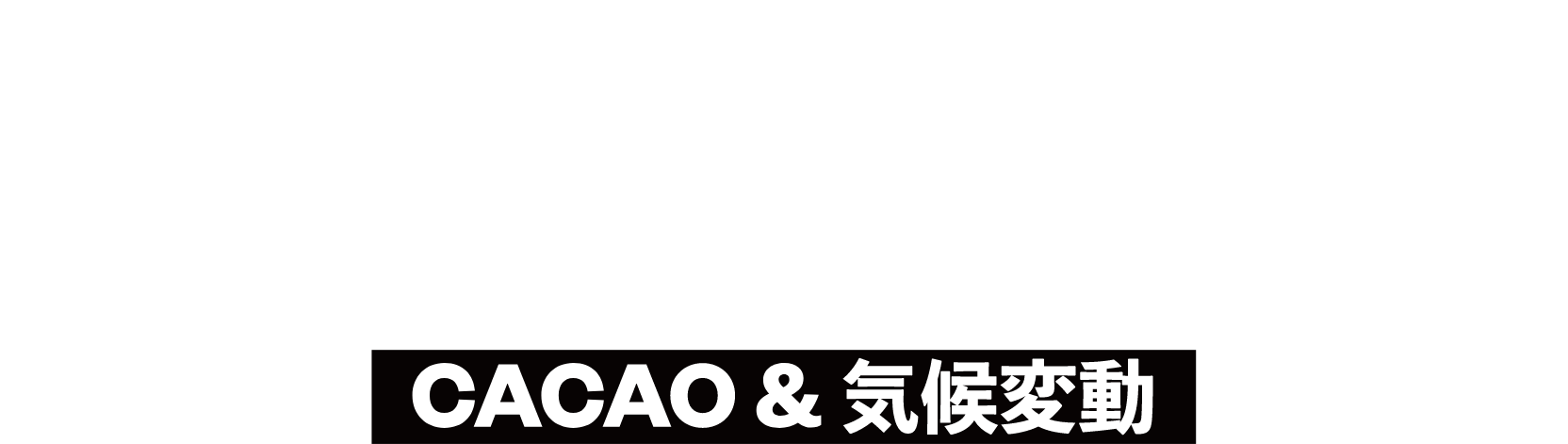 SWiTCH MEETUP ~CACAO & 気候変動~